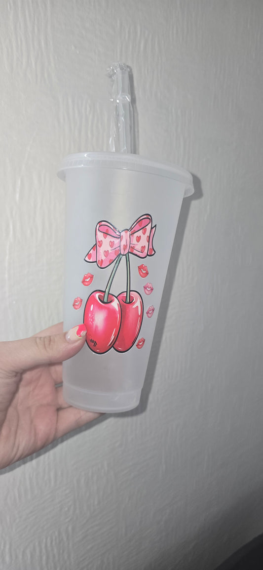 Cherry cold cup